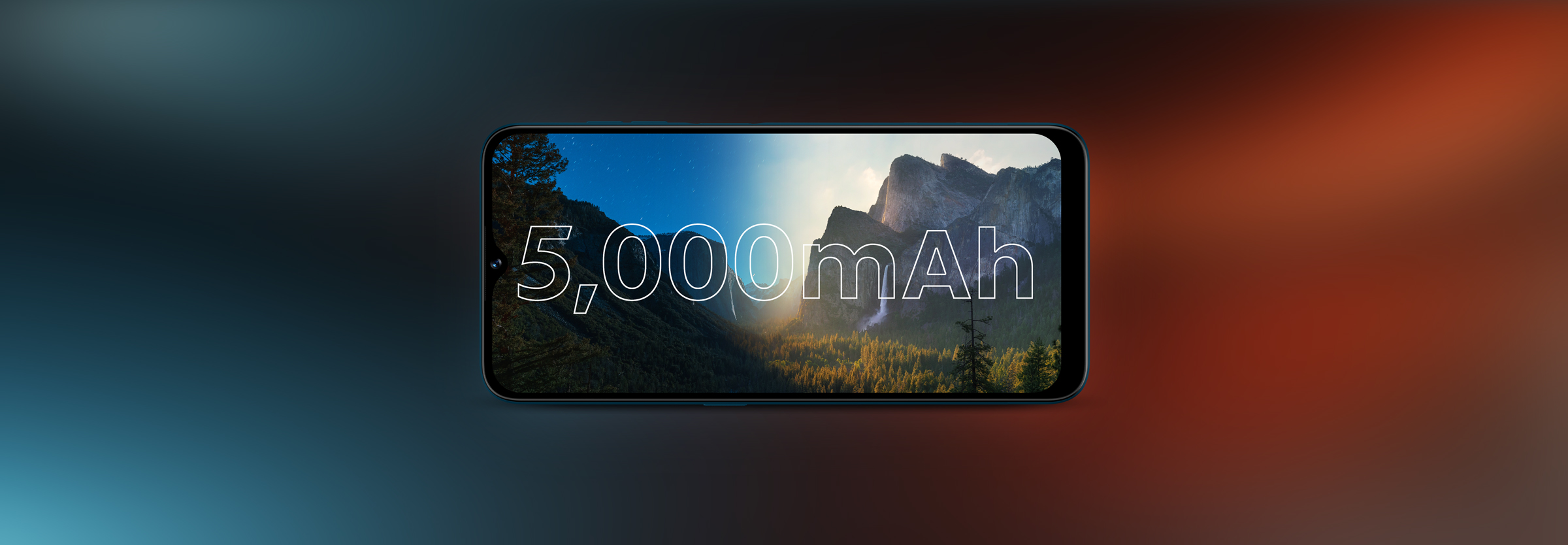 5,000 mAh battery